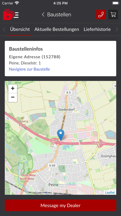 Baustoff Brandes Screenshot