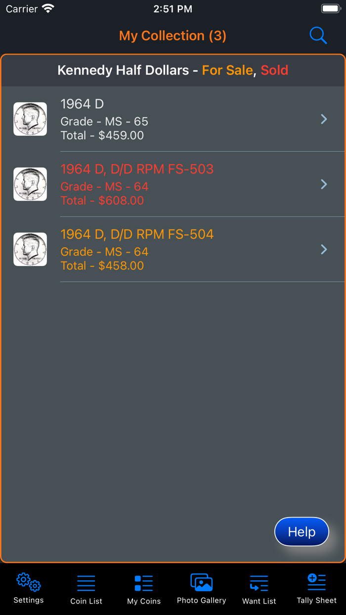 Kennedy Half Collection