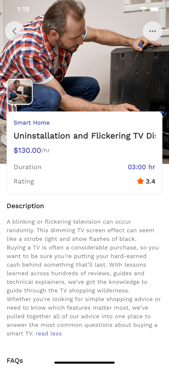 Handyman Service for Provider