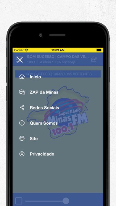 Super Rede Minas FM Screenshot