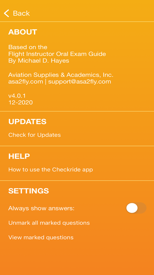 #4. Flight Instructor Checkride (iOS) Podle: ASA