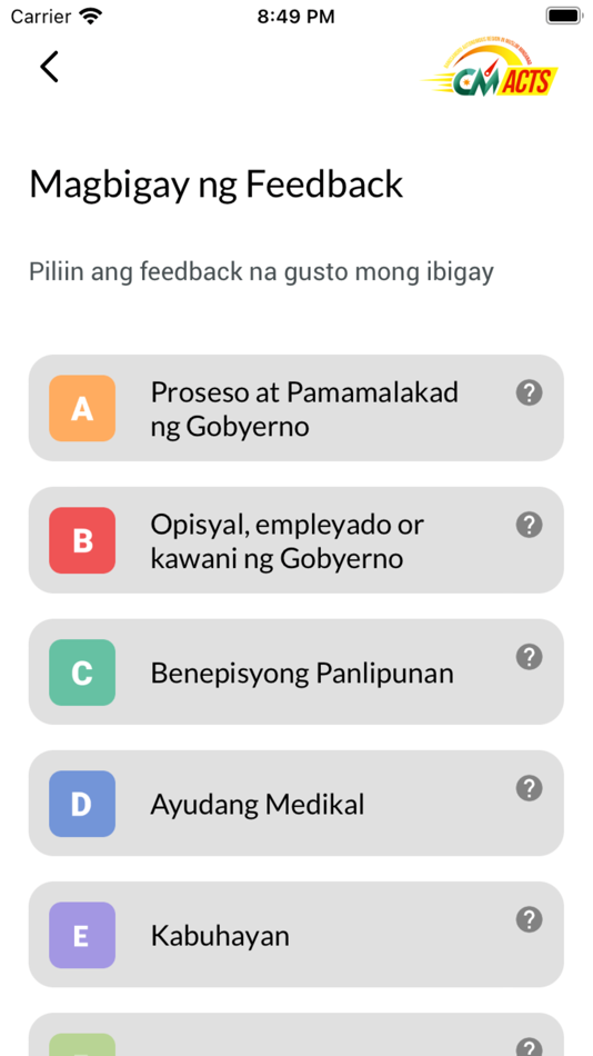 #4. BARMM CM-ACTS (iOS) 由: Bangsamoro Autonomous Region in Muslim Mindanao