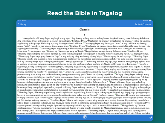 Tagalog Christian eBooks iPad screenshot 2 - Book app