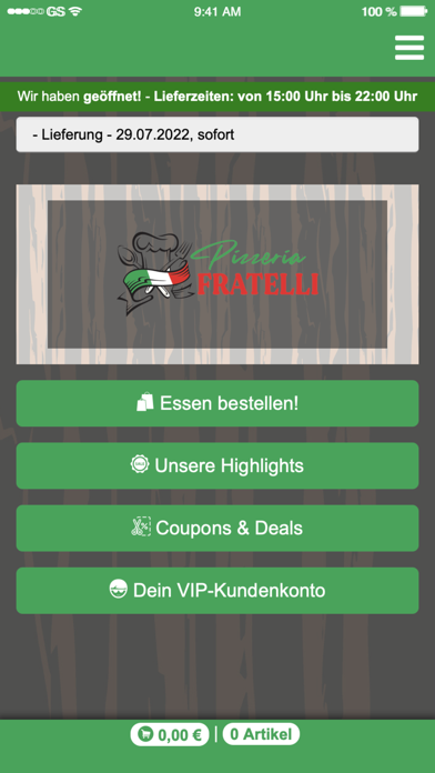 Pizzeria Fratelli Schwalmtal Screenshot