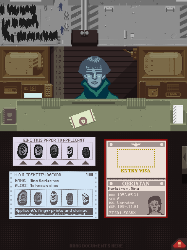 ‎Papers, Please Screenshot