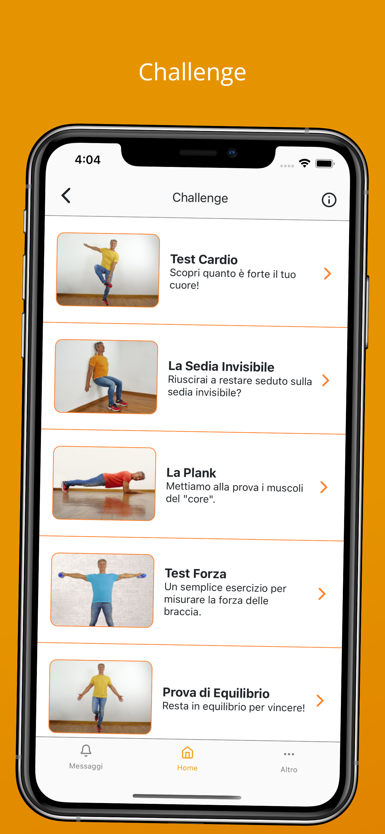 Fitness da Scrivania