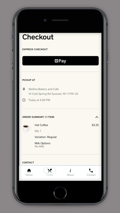 Stellina Bakery Screenshot