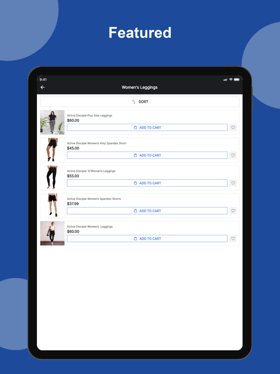 Active Disciple iPad screenshot 5 - Shopping app