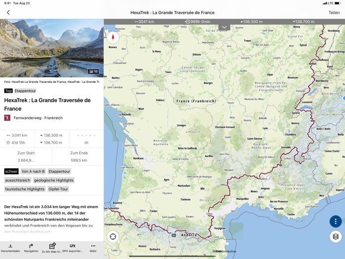 Tourenplaner SCHWEIZ