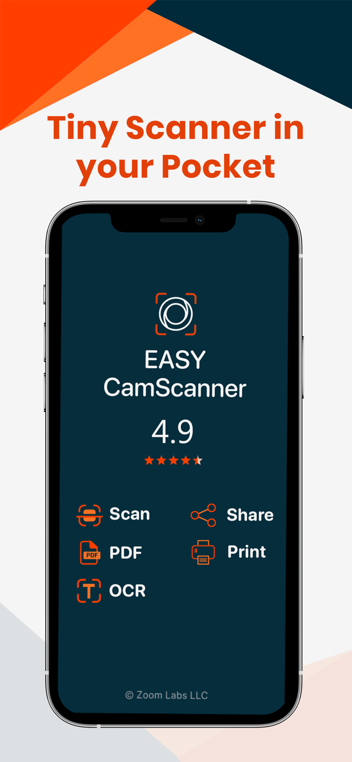 PDF CamScan Sign OCR FAX App