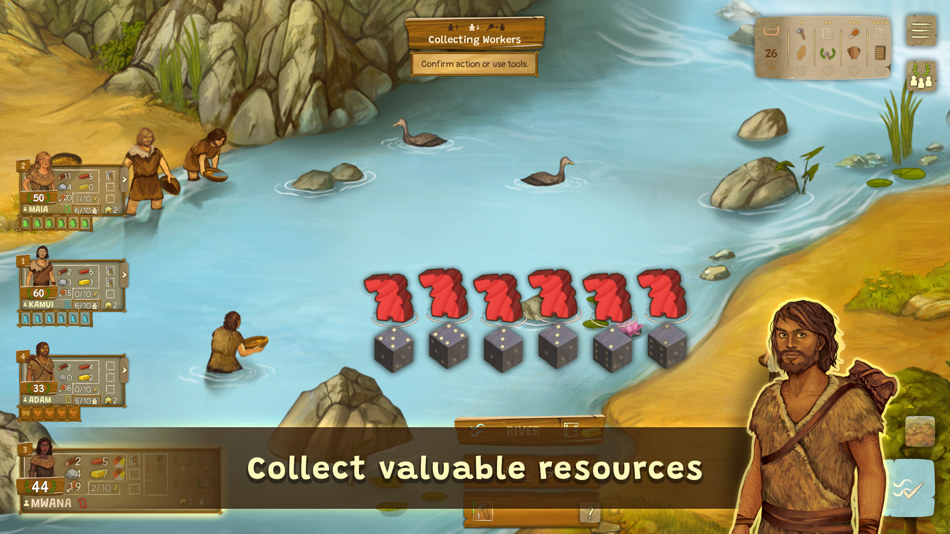 #2. Stone Age: Digital Edition (iOS) Podle: Acram Digital