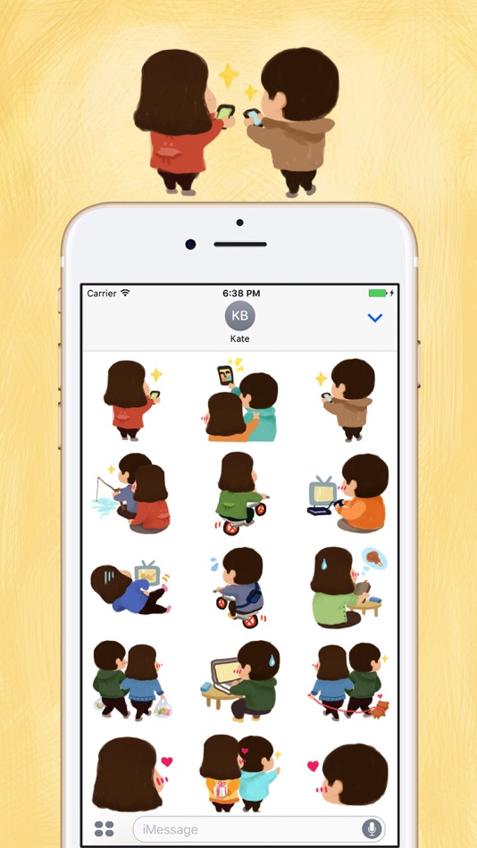 #2. CuteCouples小情侣 (iOS) By: 连伟 周