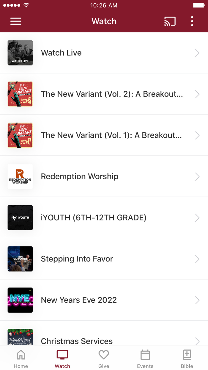 myRedemption app