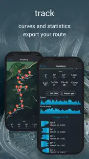 curve tracker for motorbike iphone screenshot 4