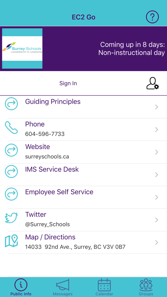 #1. EC2 Go (iOS) 由: Surrey School District