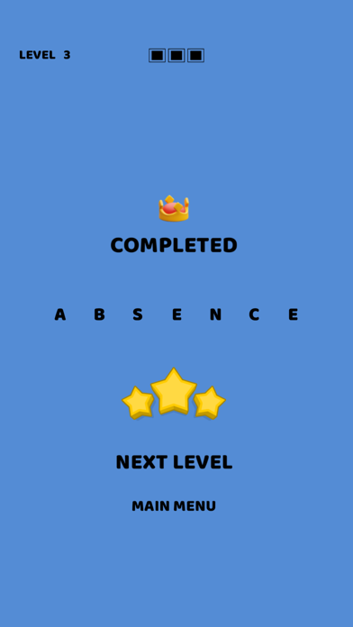 The Second Word - Crossword Screenshot
