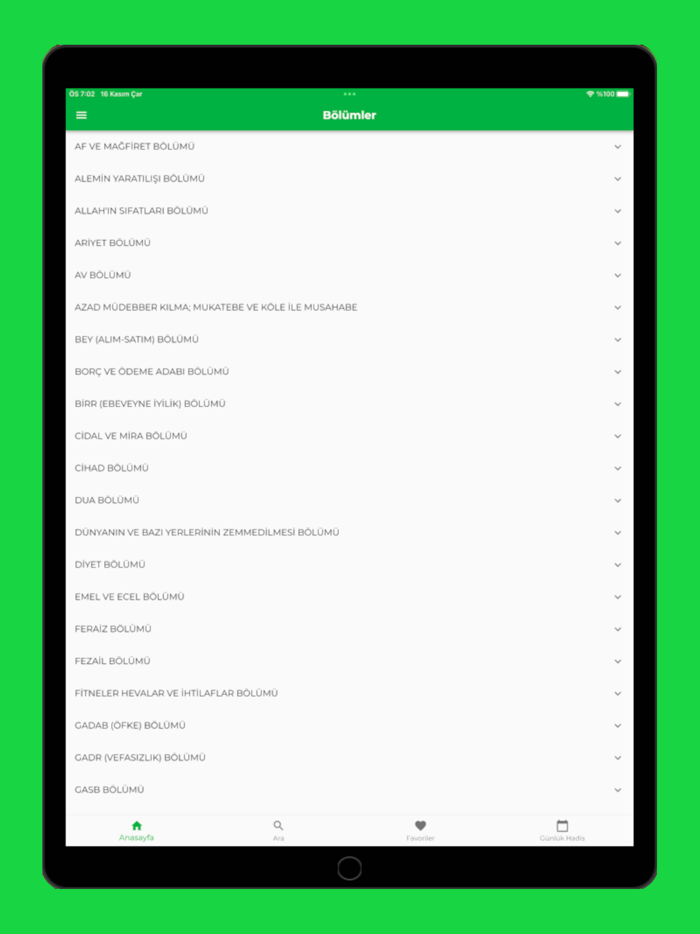 Kütüb-i Sitte Sahih Hadis