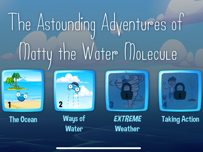 Matty the Water Molecule Game