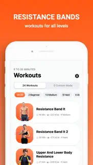 resistance band training app iphone screenshot 4