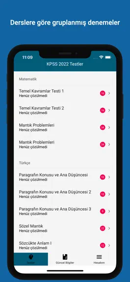 Game screenshot Kpss 2022 Deneme Sınavları Çöz mod apk