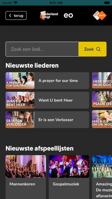 Nederland Zingt Screenshot