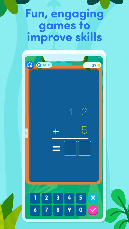 #2. Jungle Math Challenge (iOS) 由: EDOKI ACADEMY