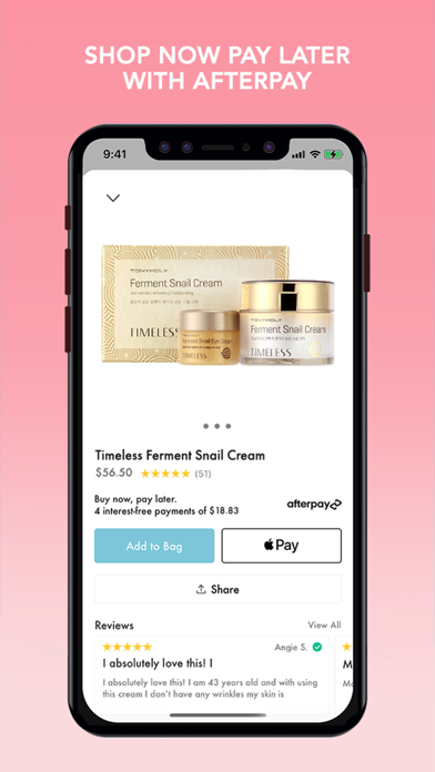 TONYMOLY USA Screenshot