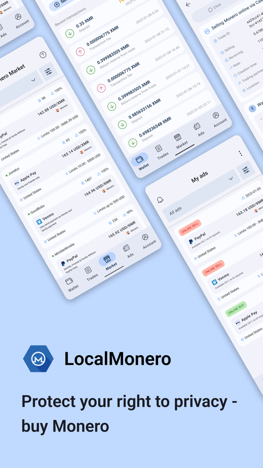LocalMonero: buy XMR easily - 1.1.38 - (iOS)
