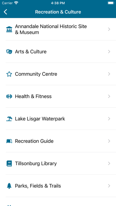 Town of Tillsonburg Screenshot