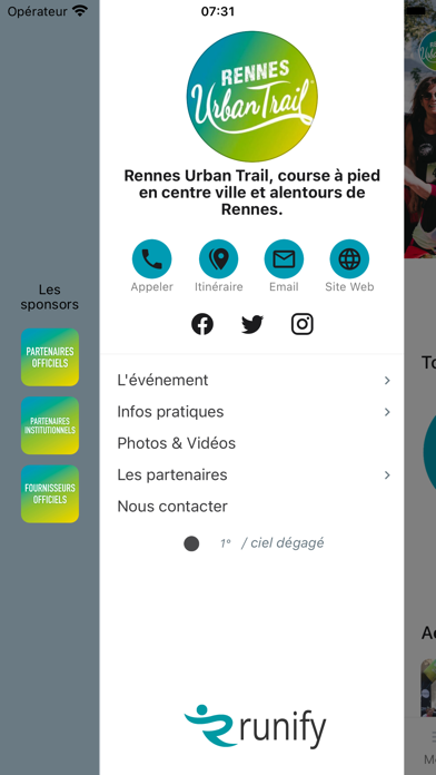 Rennes Urban Trail Screenshot