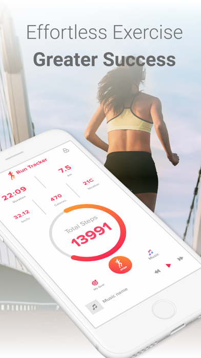 Running: Distance Tracker App Screenshot
