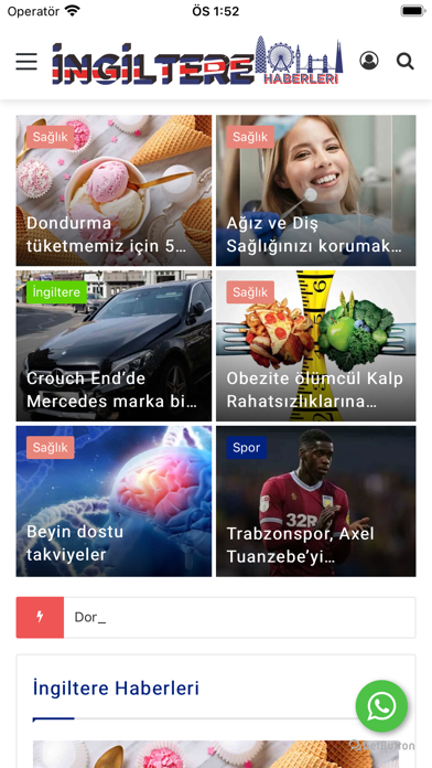 İngiltere Haberleri Screenshot
