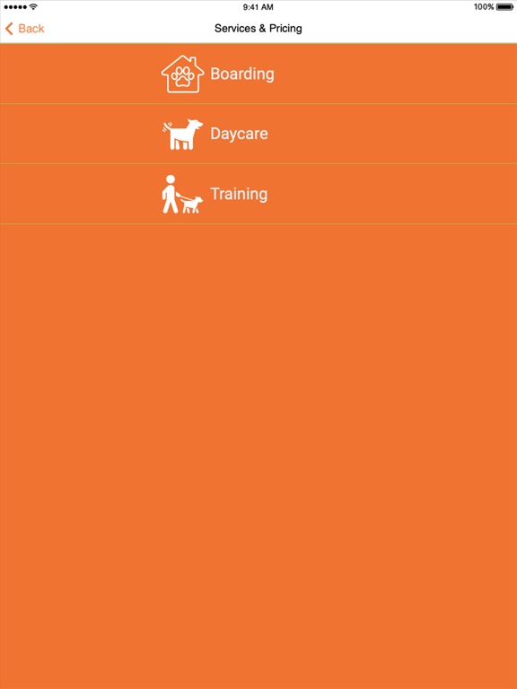 Happy Paws Missoula iPad screenshot 3 - Business app