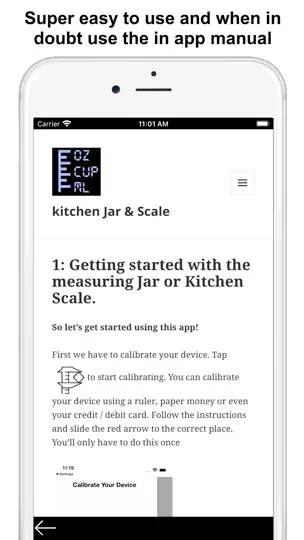 Measuring Cup & Kitchen Scale iPhone-skjermbilde 6