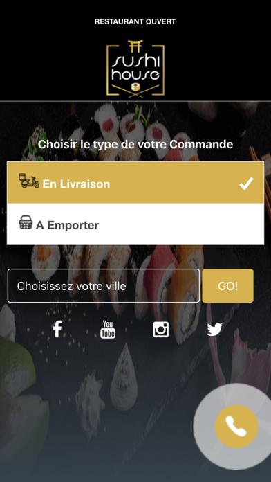 Screenshot #1 pour Sushi House Lingolsheim