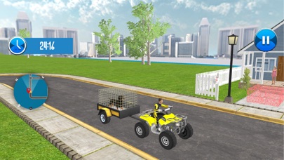 Pet Dog ATV Cargo Transport Screenshot