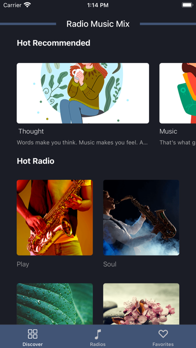 Radio Music Mix Screenshot