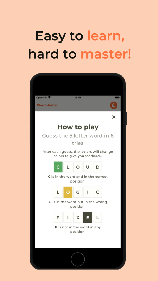 #2. Word Hunter - Word Puzzle (iOS) By: Radity GmbH