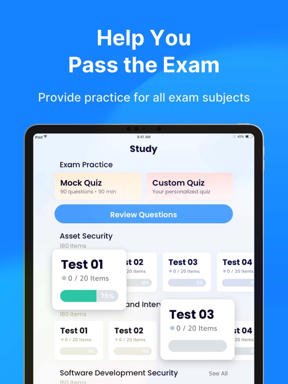 SIE Test Prep 2026 iPad screenshot 7 - Education app