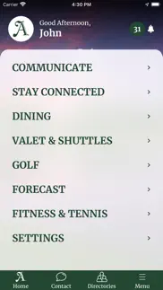 ansley golf club iphone screenshot 2