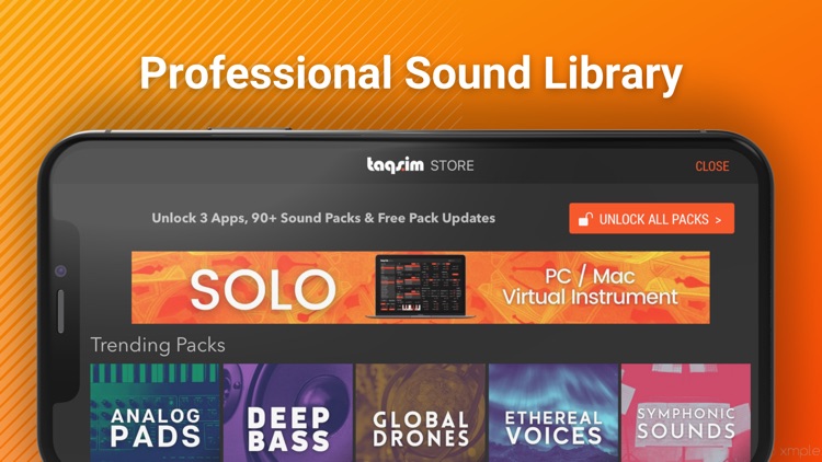 Drone Piano & Drum Loops