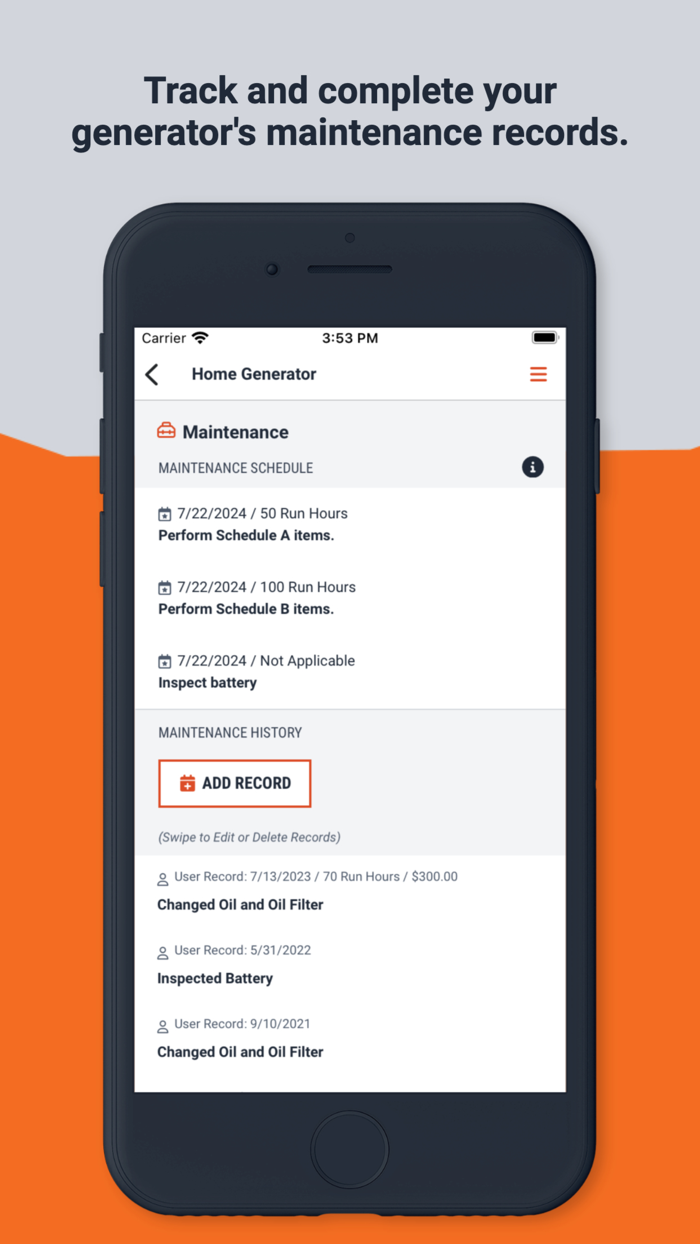 Mobile Link for Generators