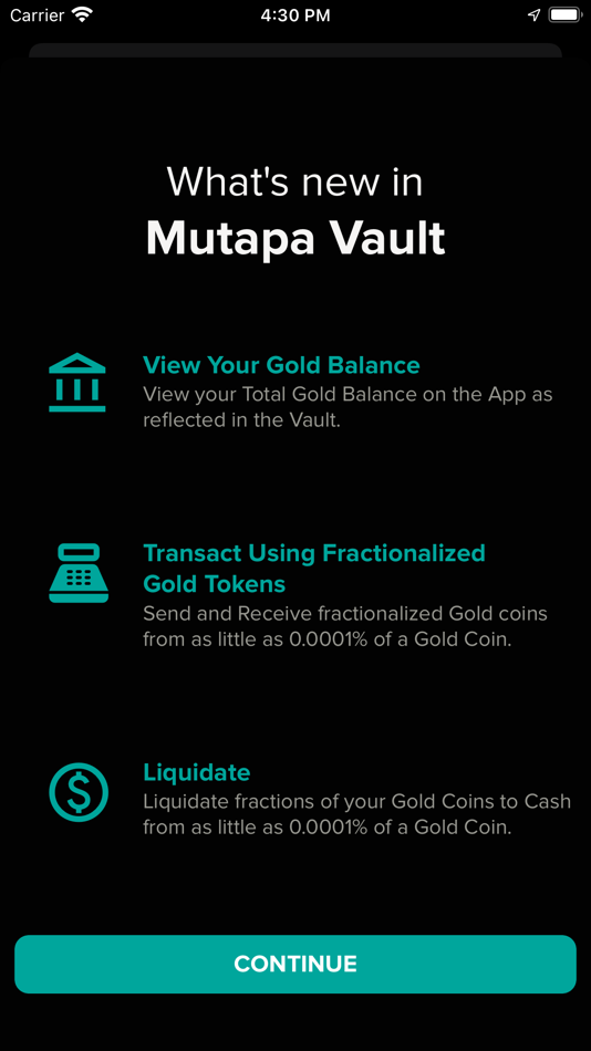 #1. Mutapa Vault (iOS) Podle: Advanced Innovation (Pvt) Ltd