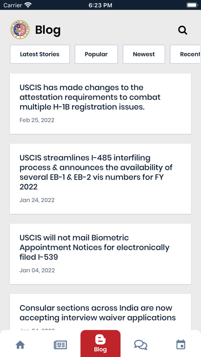 Immigration Experts Screenshot