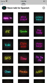 neon talk for spanish iphone screenshot 3