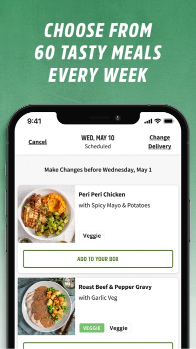 Youfoodz: Custom Meal Plan Screenshot