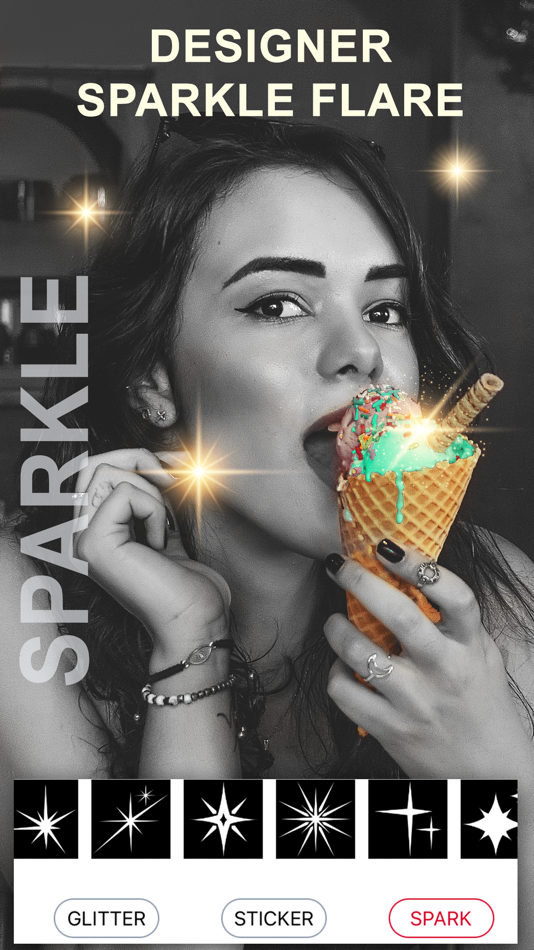 #5. Sparkle Glitter Blend Effects (iOS) 由: Jyoti Yadav