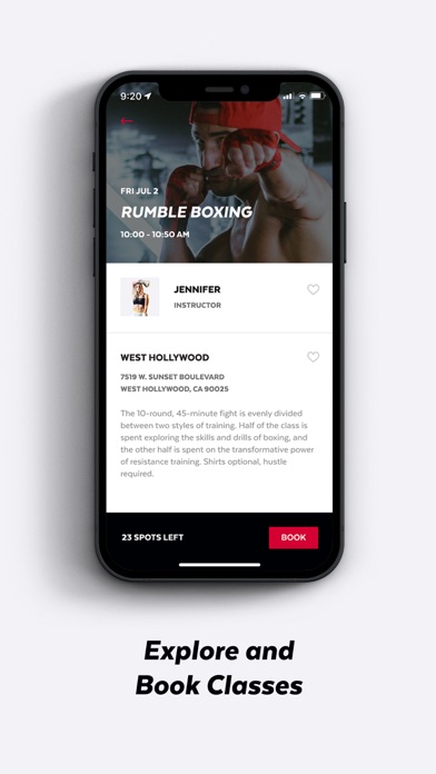 Rumble Boxing - Group Fitness Screenshot