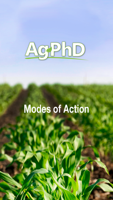 Ag PhD Modes of Action Screenshot