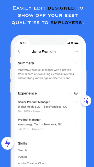 Resume & Curriculum vitae-PDF Screenshot
